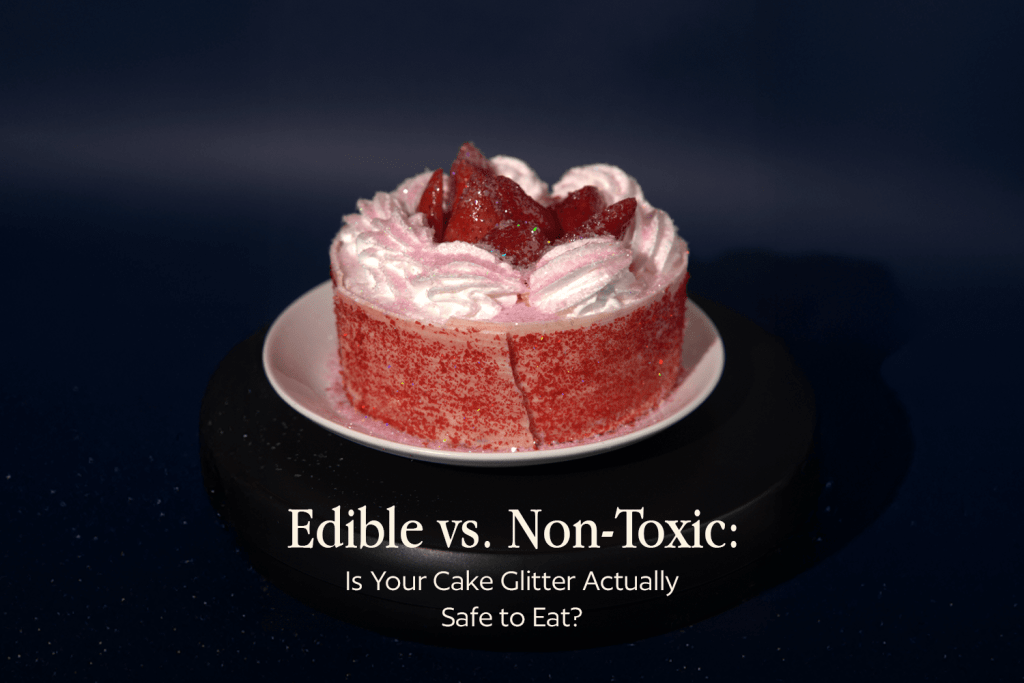 edible vs non toxic glitter