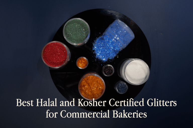 Best Halal and Kosher Certified Glitters for Commercial Bakeries