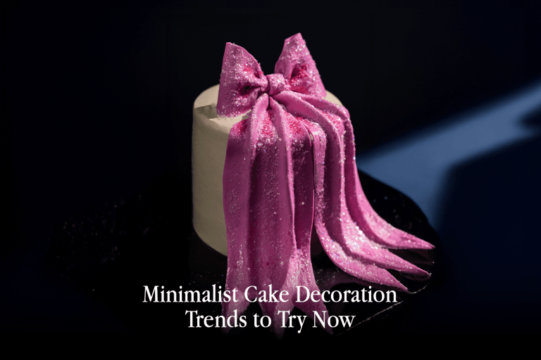 Minimalist Cake Decoration Trends to Try Now