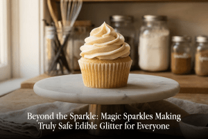 how magic sparkle makes edible glitters